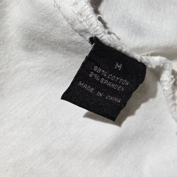 🤍White Denim Jacket by BACCINI Size M - Picture 8 of 12